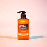 Honey & Macadamia Pure Body Wash - Baby Powder