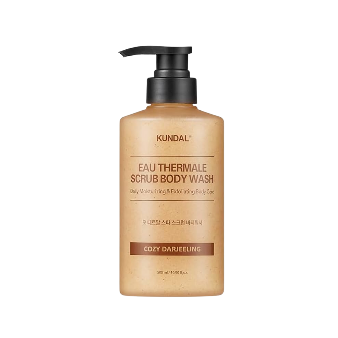 Eau Theramale Scrub Body Wash - Cozy Darjeeling