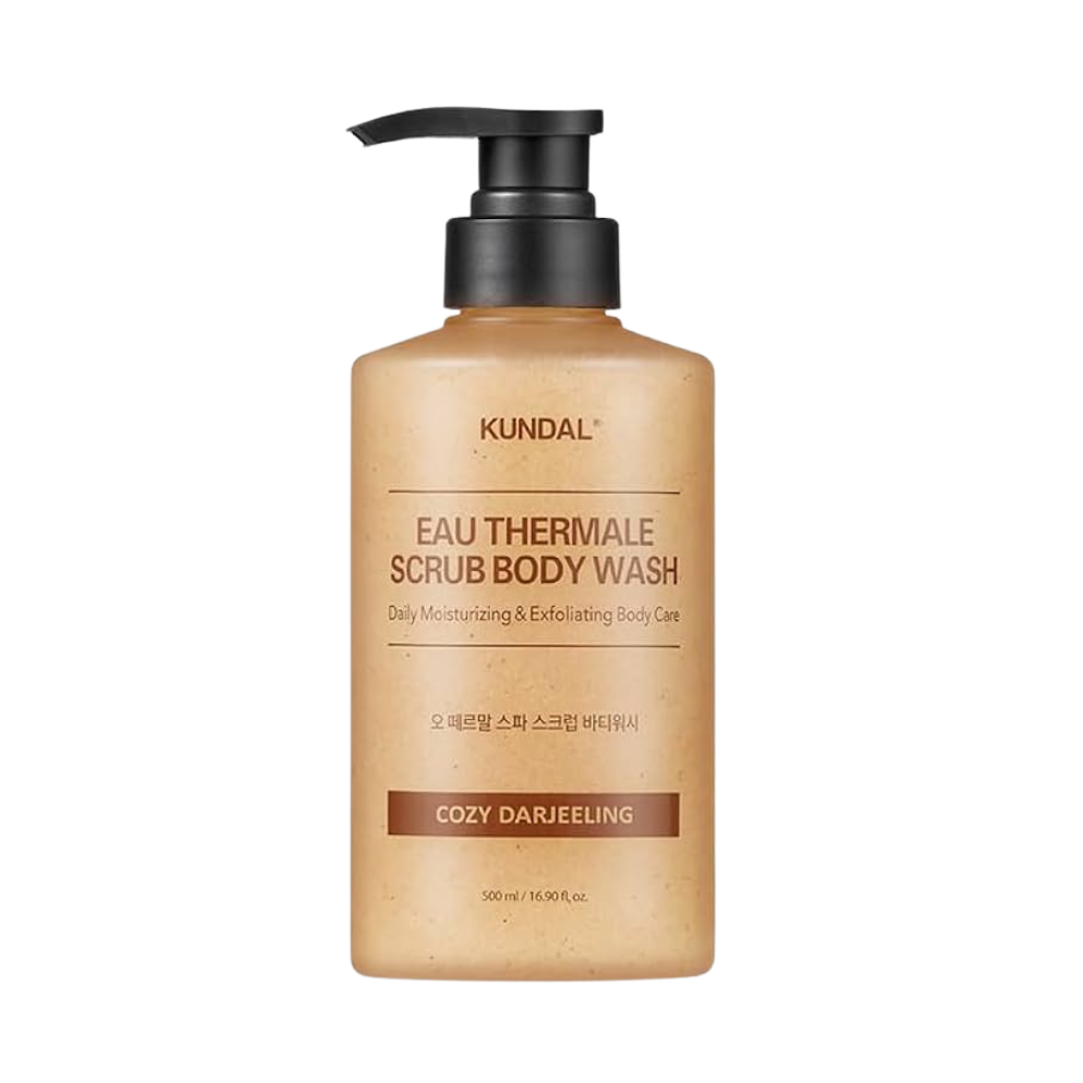 Eau Theramale Scrub Body Wash - Cozy Darjeeling