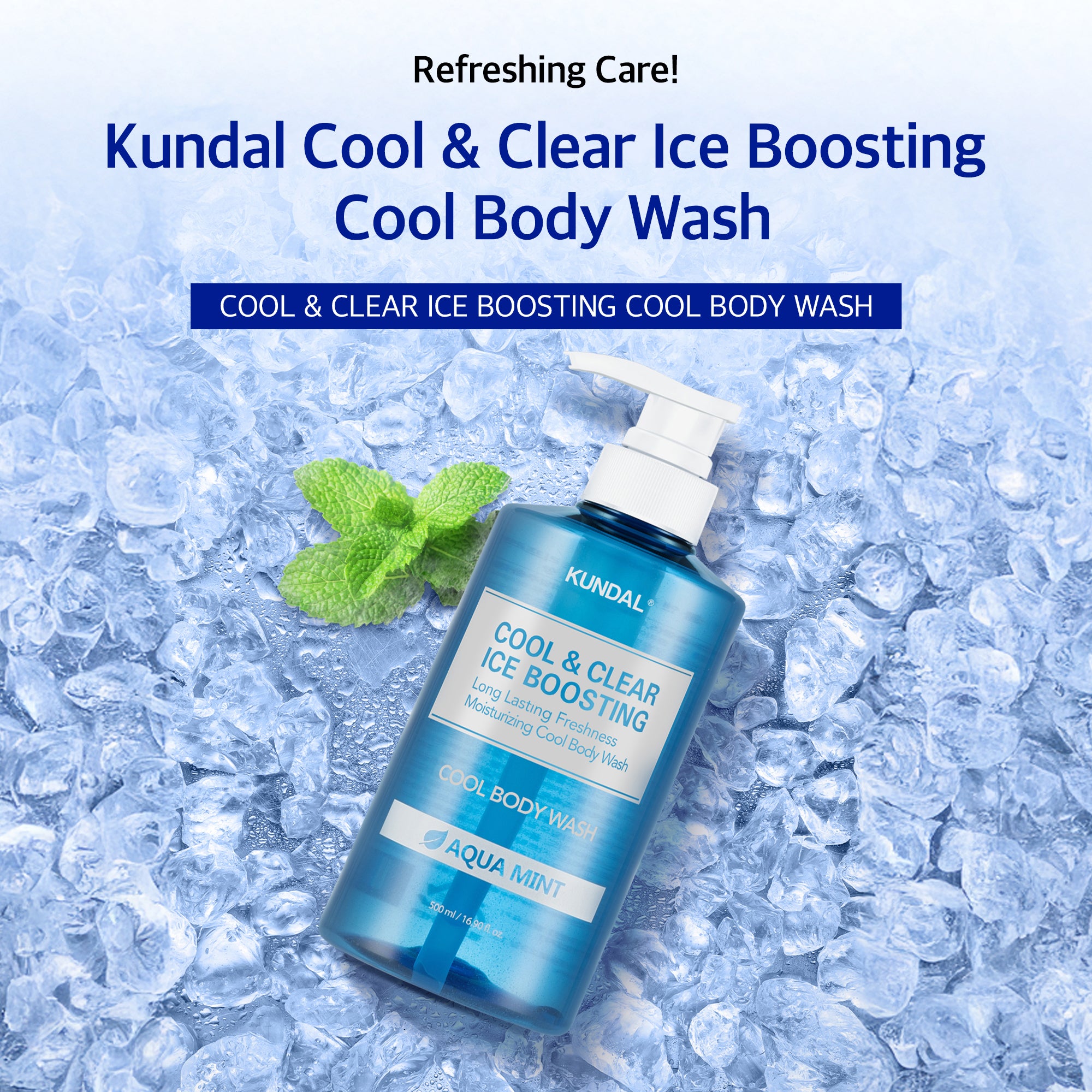 Cool & Clear Ice Boosting Body Wash