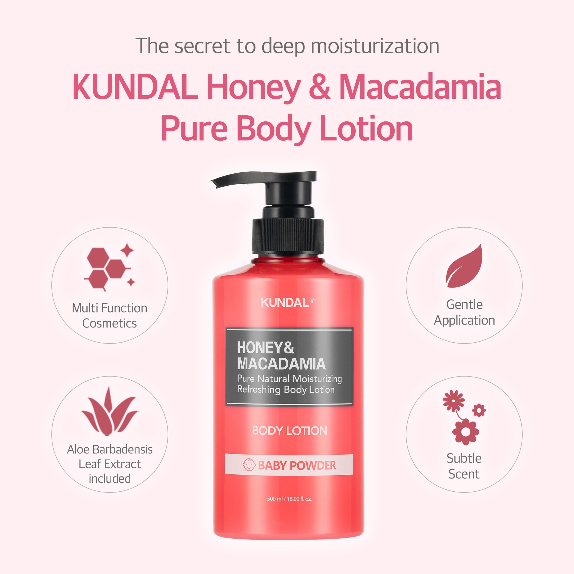 Honey & Macadamia Pure Body Lotion