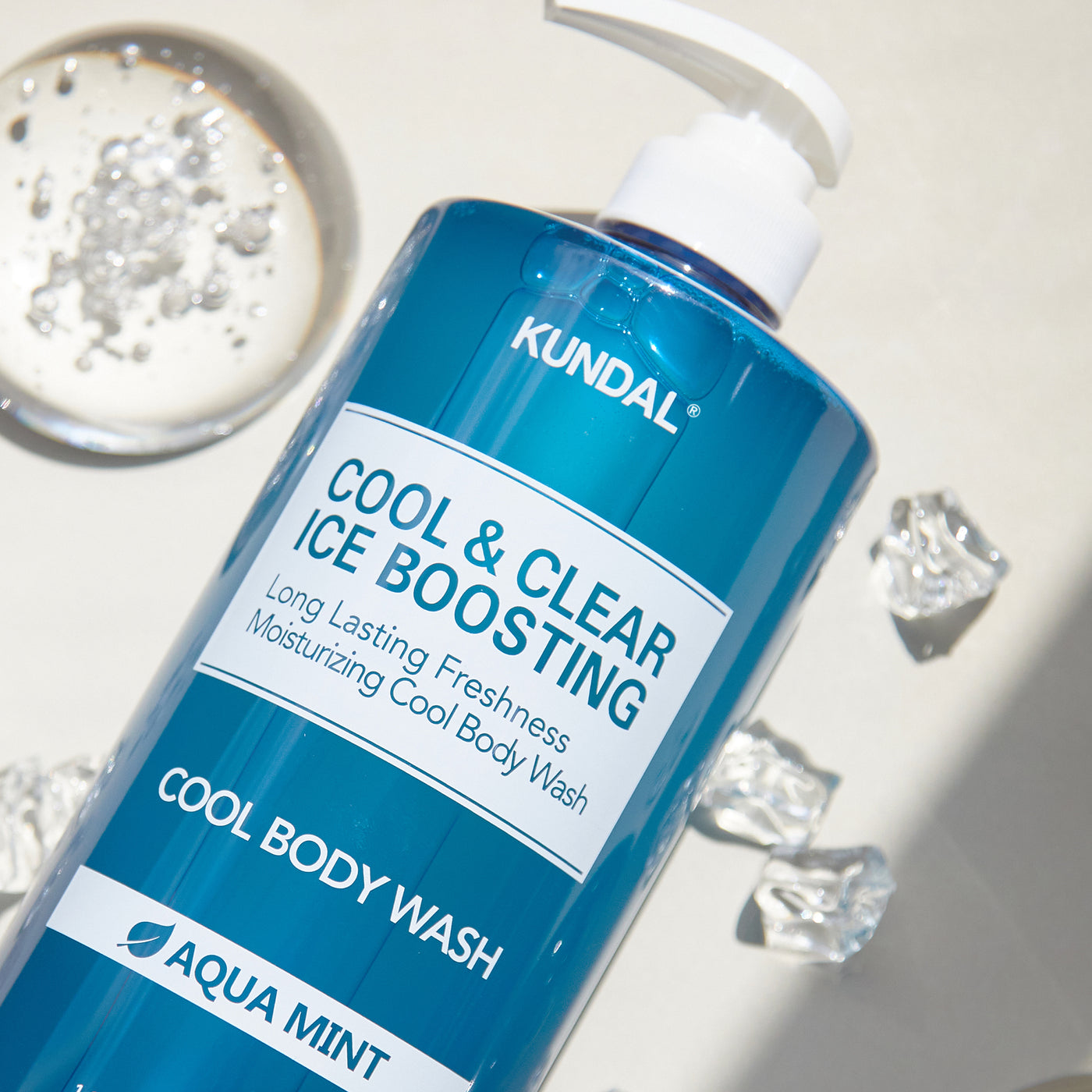 Cool & Clear Ice Boosting Body Wash - Aqua Mint