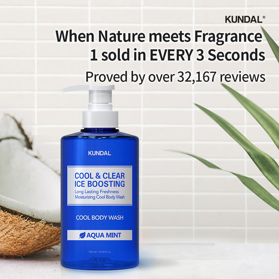 Cool & Clear Ice Boosting Body Wash - Aqua Mint