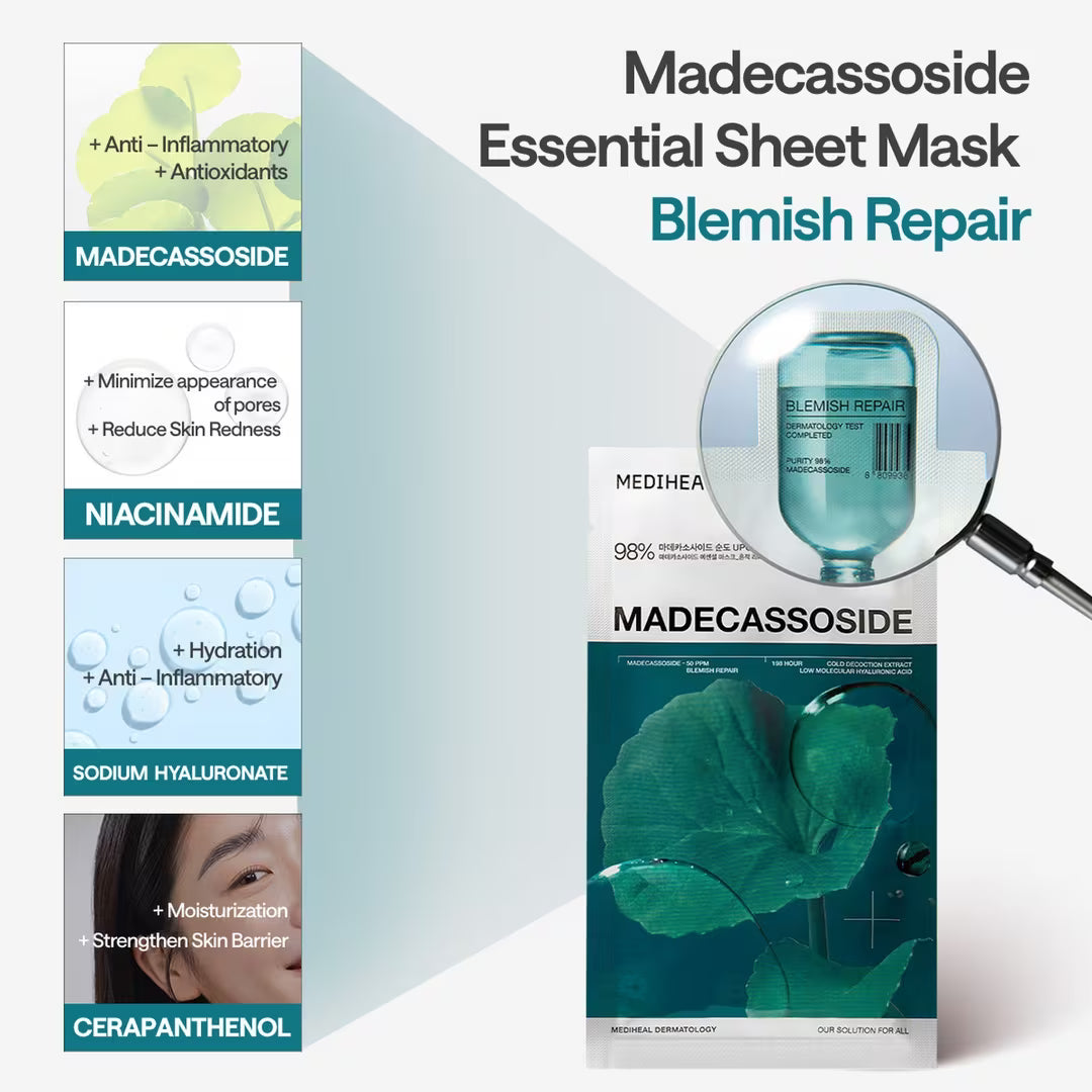 Madecassoside Essential Mask Blemish Repair