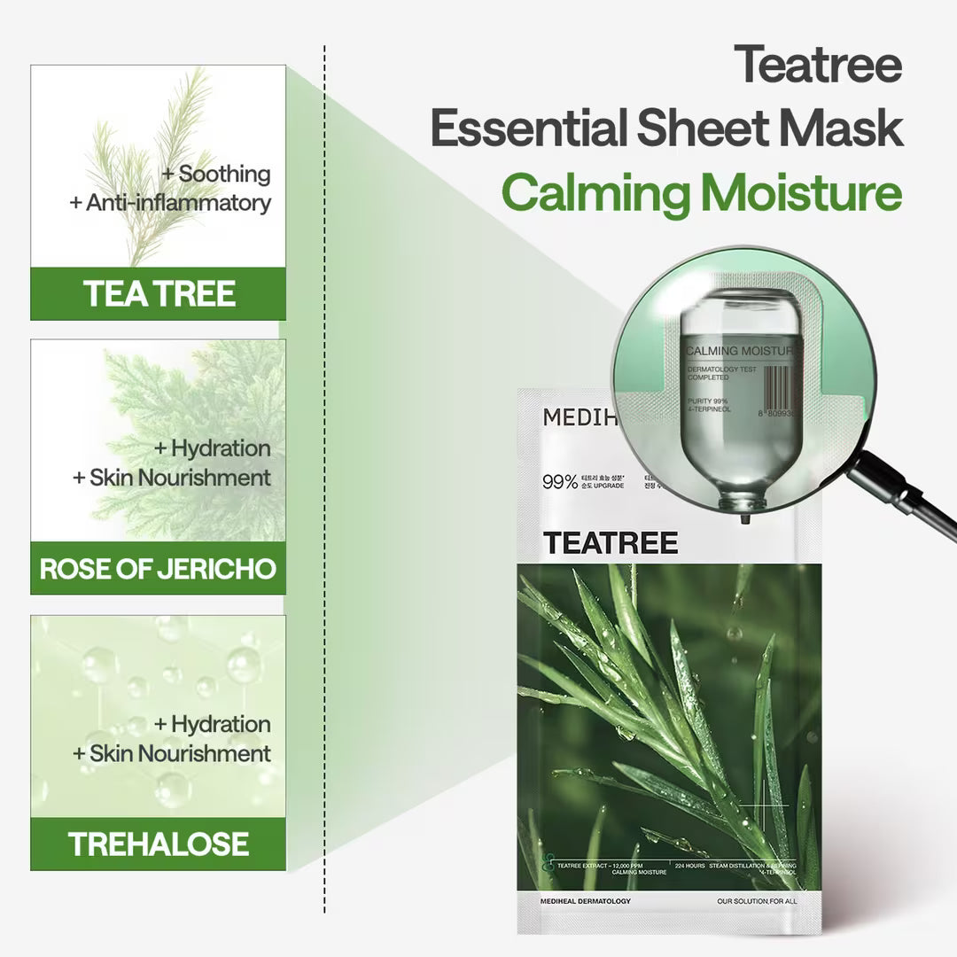 Teatree Essential Mask Calming Moisture
