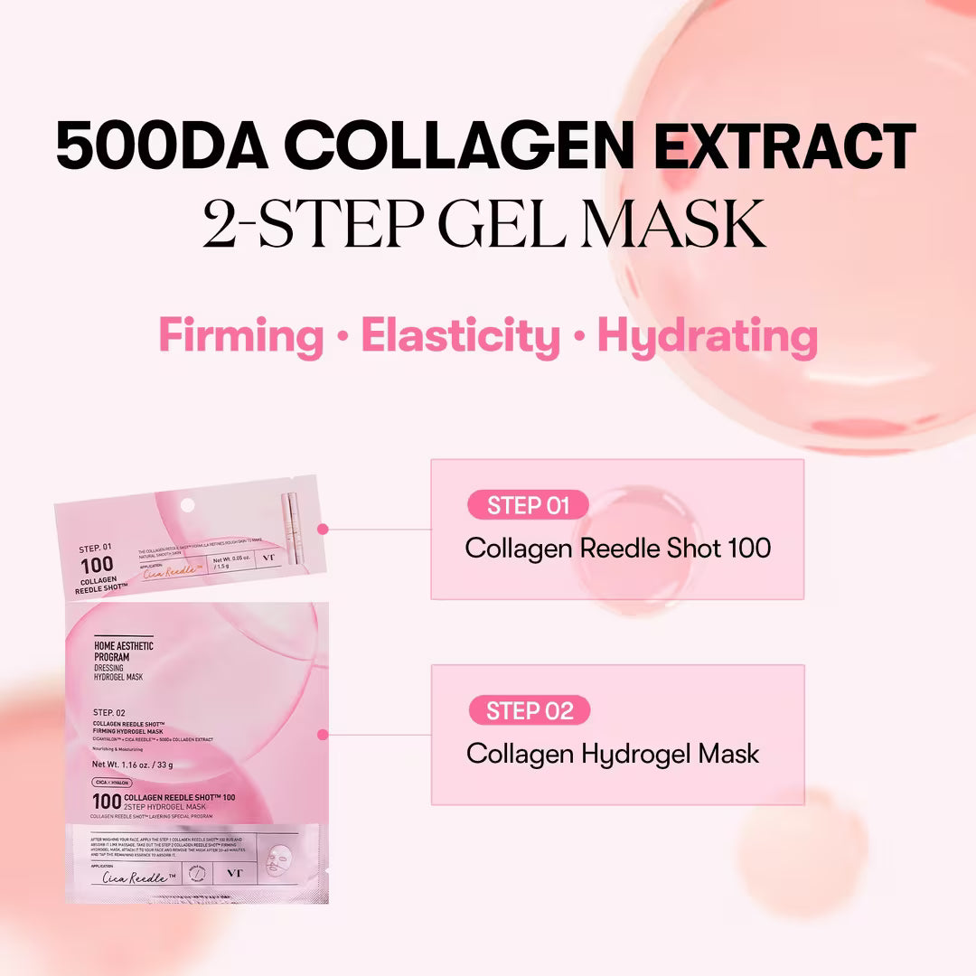 Collagen Reedle Shot 100 2-Step Hydrogel Mask
