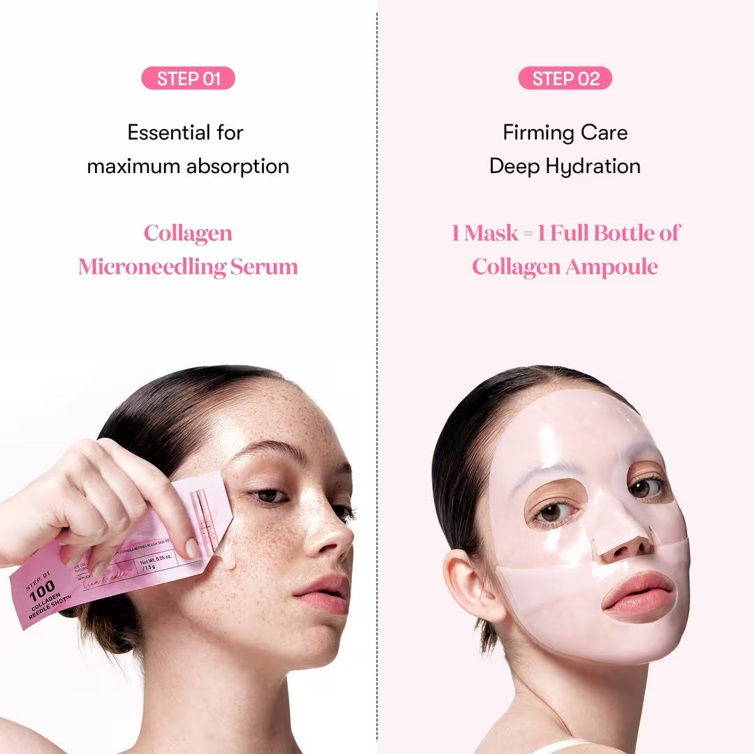 Collagen Reedle Shot 100 2-Step Hydrogel Mask