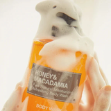 Honey & Macadamia Pure Body Wash - Baby Powder