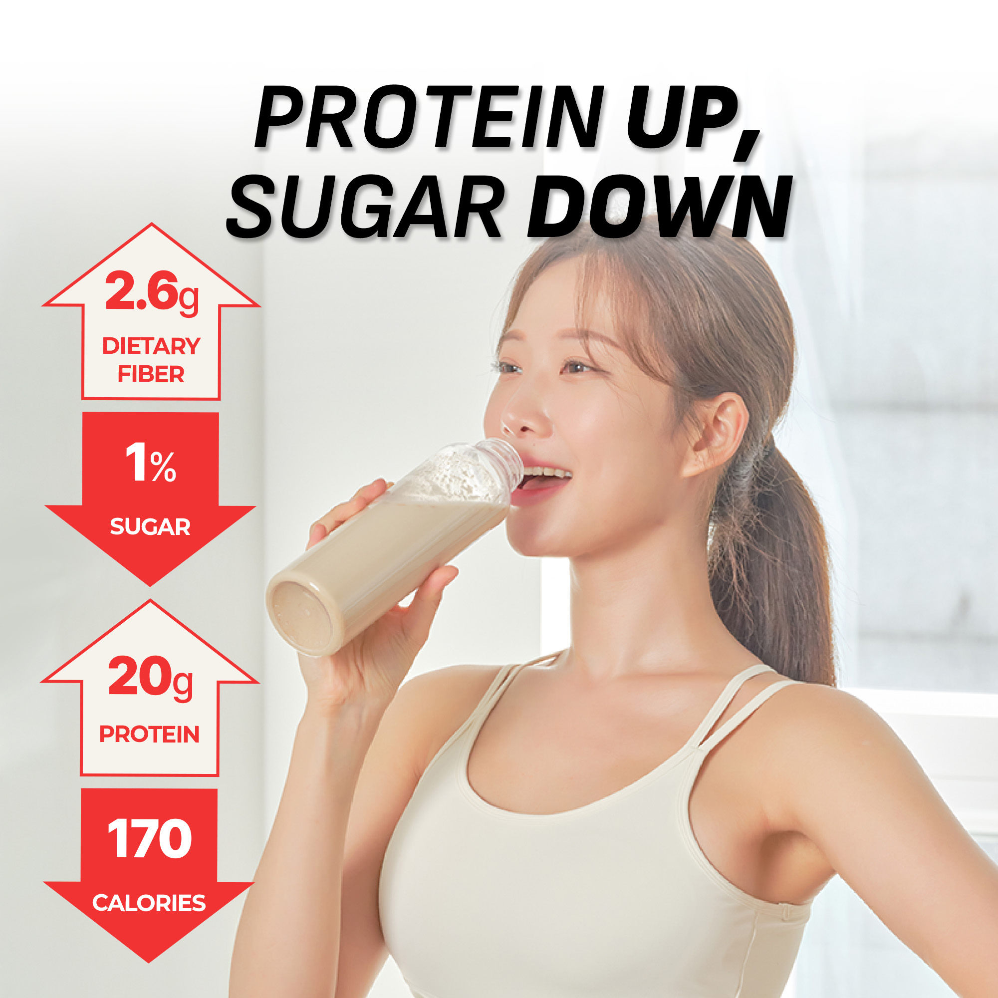 Black Sesame Protein Shake Pouch
