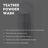 The Teatree Pore Powder Wash