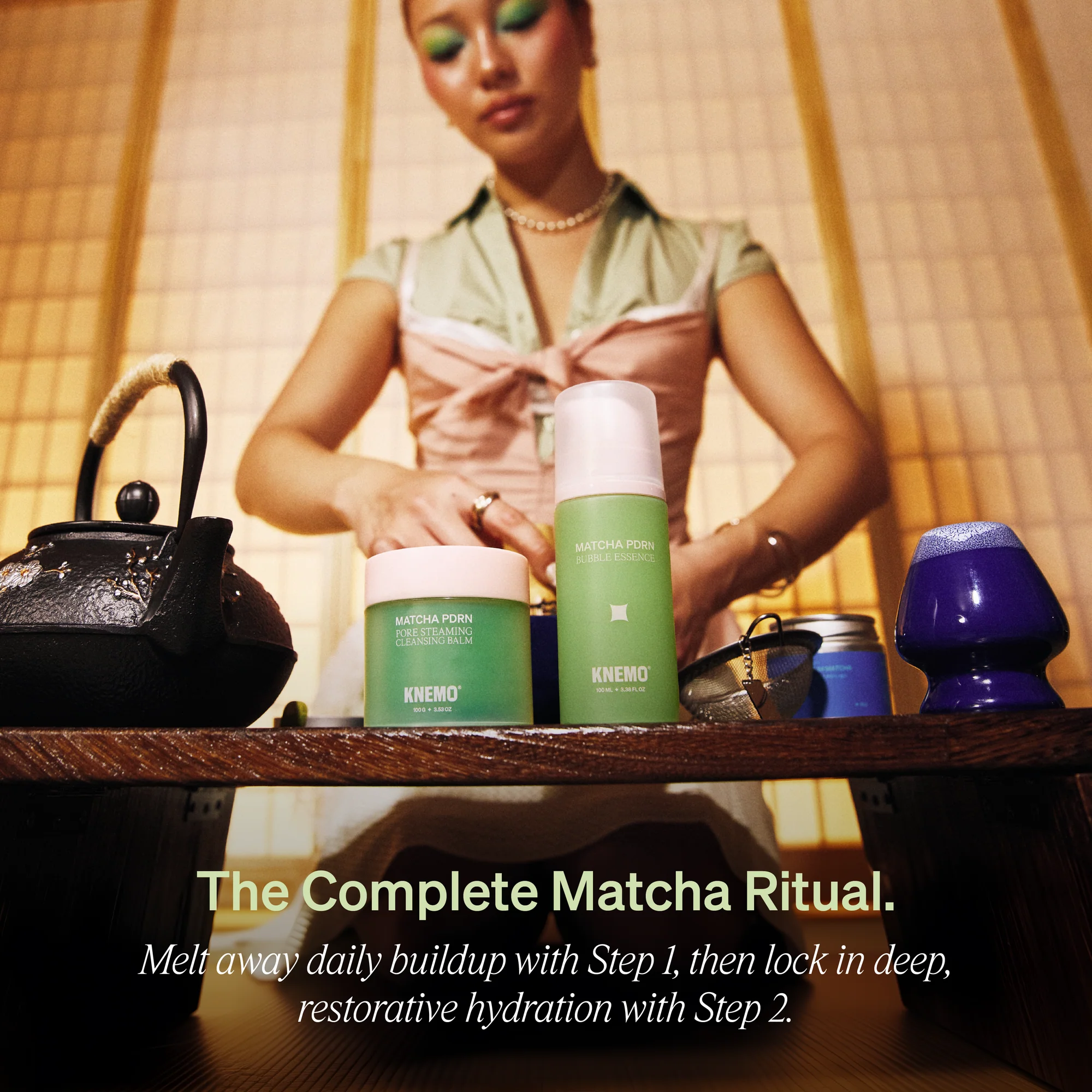 Matcha PDRN Pore Steaming Cleansing Balm
