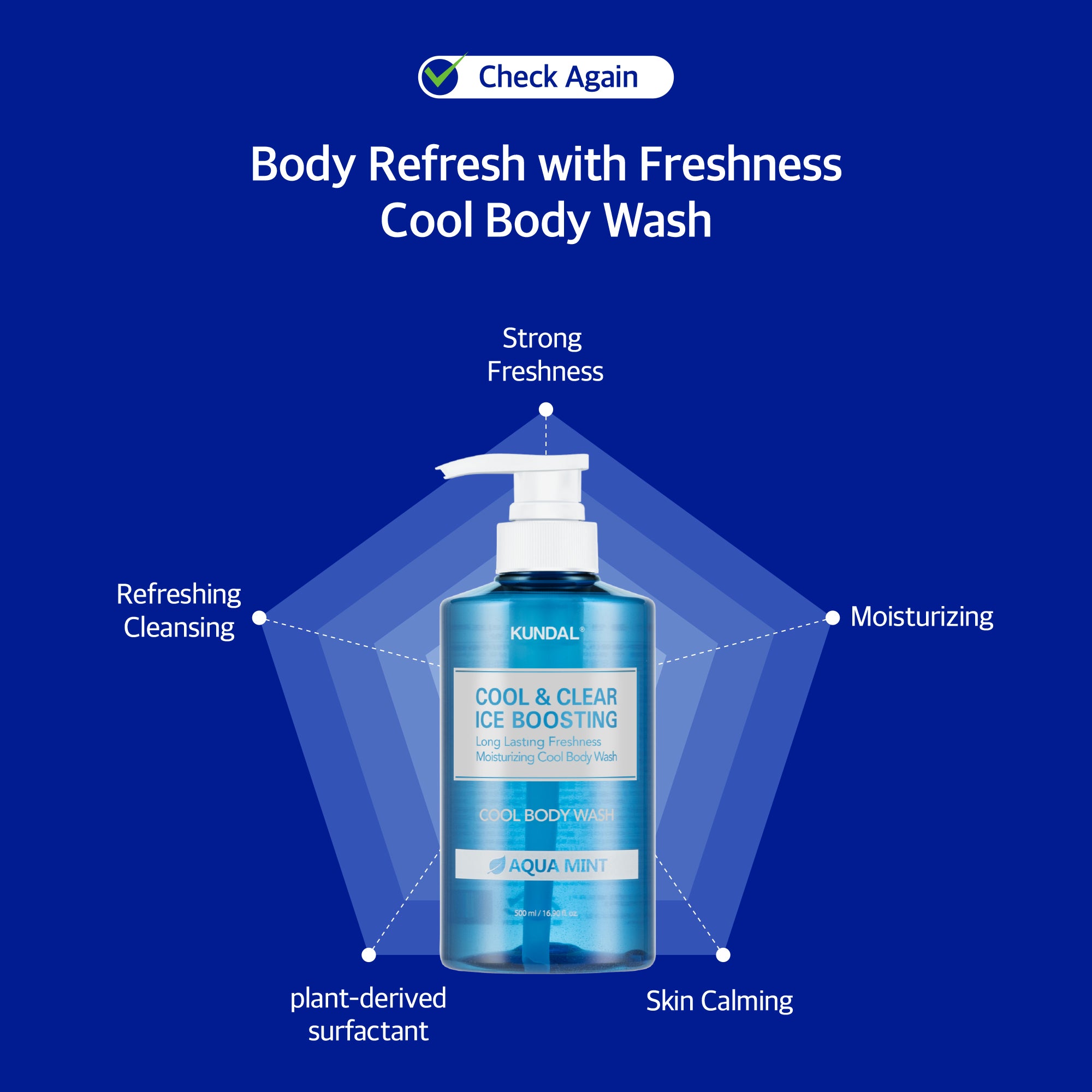 Cool & Clear Ice Boosting Body Wash