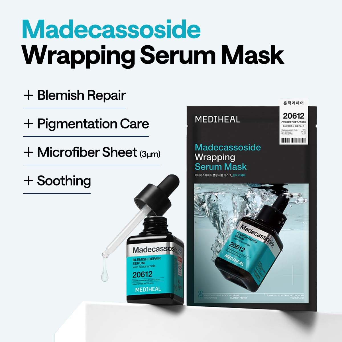Madecassoside Wrapping Serum Mask Blemish Repair