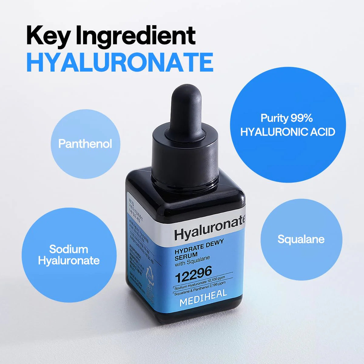 Low Molecular Hyaluronate Hydrate Dewy Serum