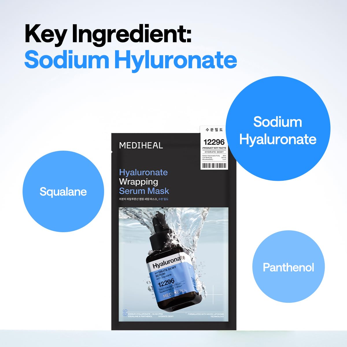 Hyaluronate Wrapping Serum Mask Hydrate Dewy