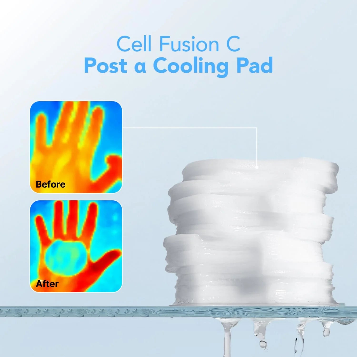 Post Alpha Cooling Toner Pad