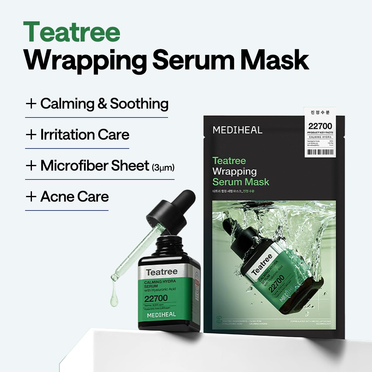 Teatree Wrapping Serum Mask Calming Hydra