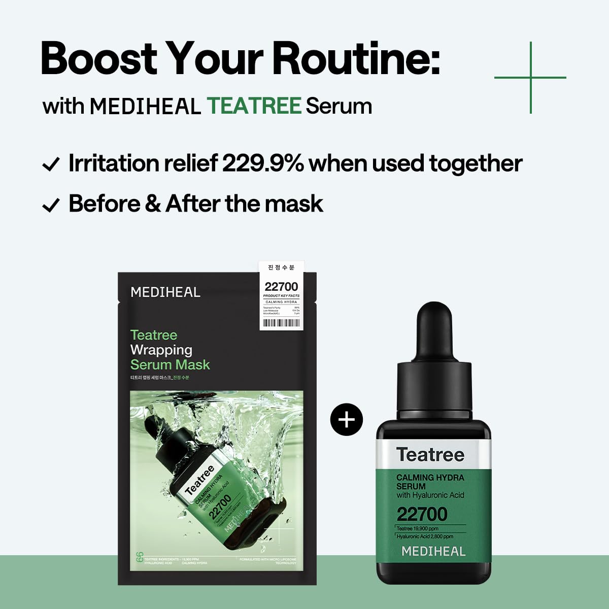 Teatree Wrapping Serum Mask Calming Hydra