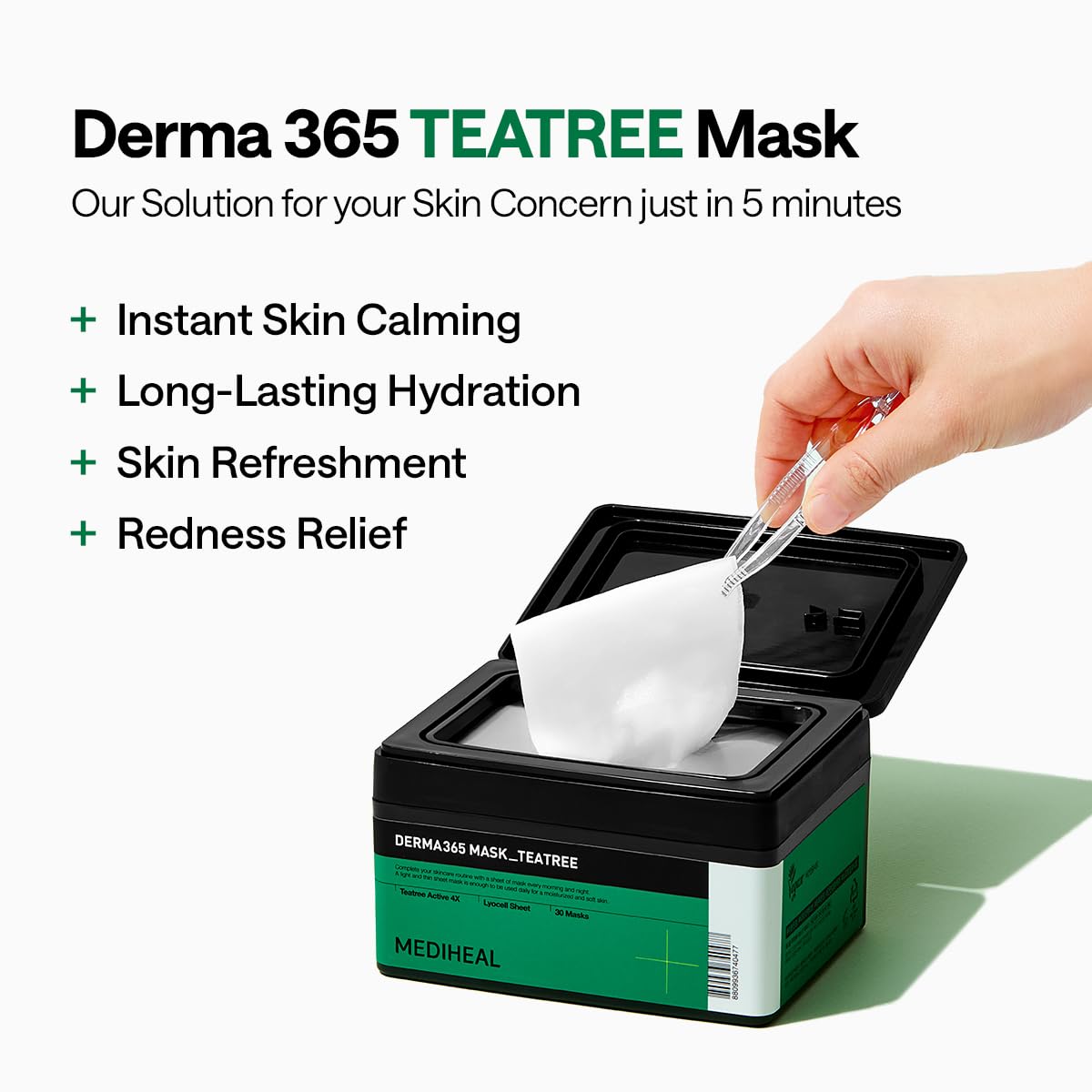 Derma365 Mask Teatree