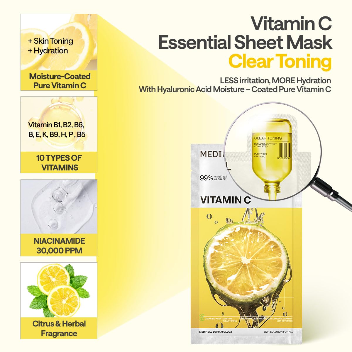 Vitamin C Essential Mask Clear Toning