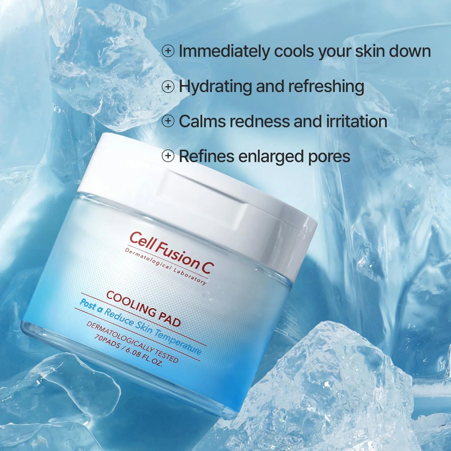 Post Alpha Cooling Toner Pad