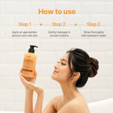 Eau Theramale Scrub Body Wash