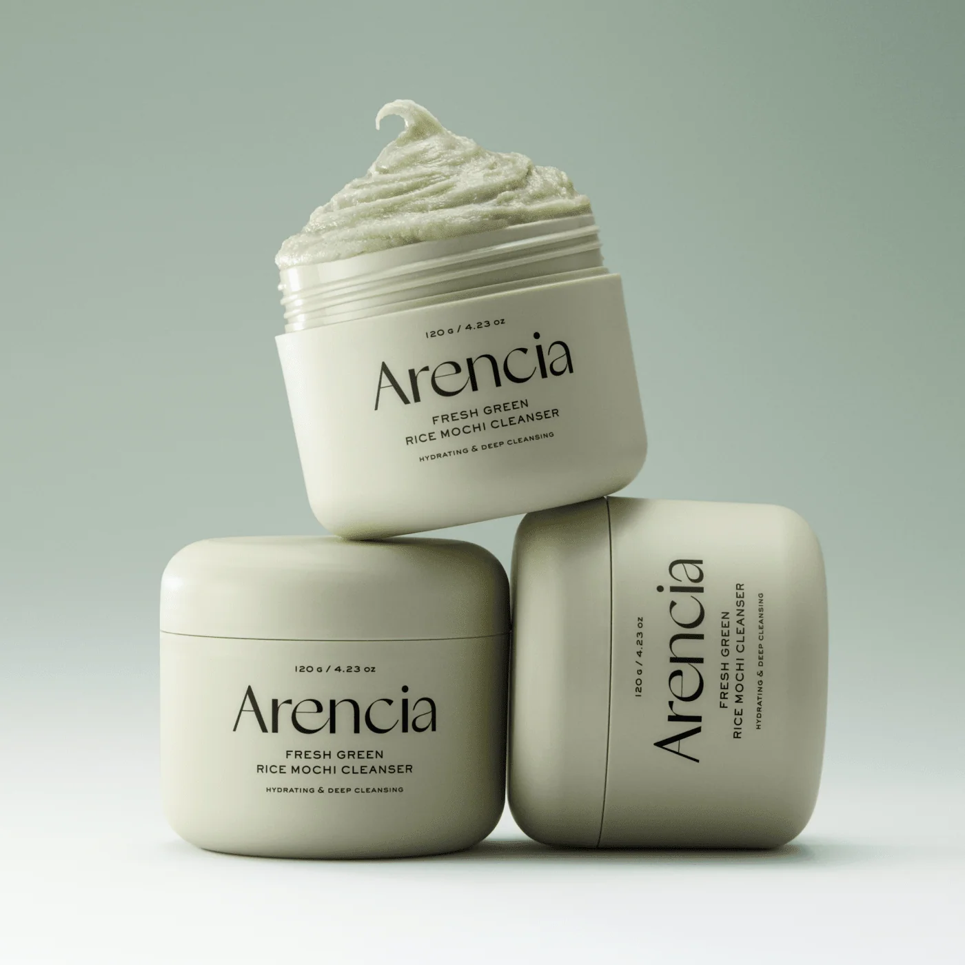 Fresh Green Rice Mochi Cleanser