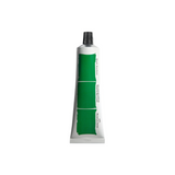 Green tube of cream Haruharu Wonder product on a white background