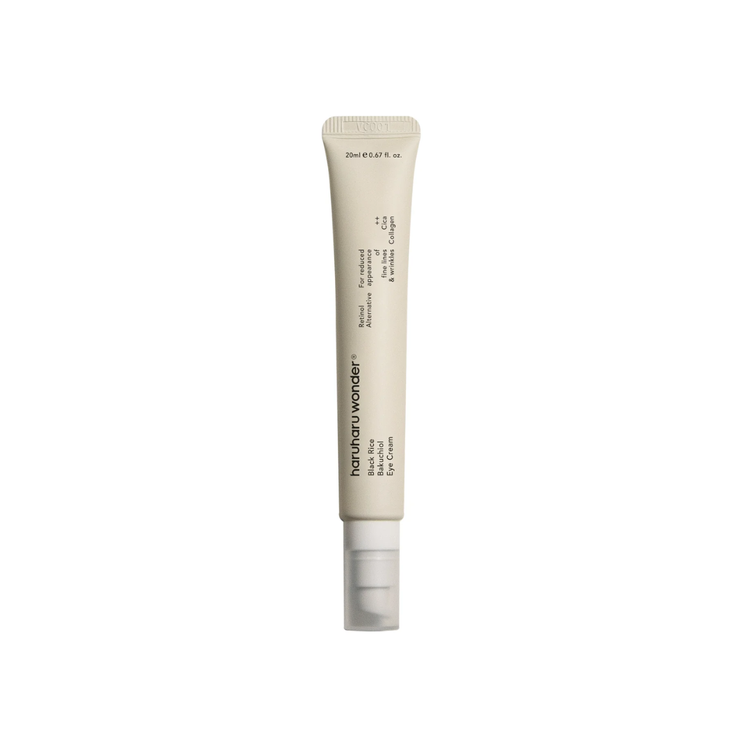 Haruharu Wonder eye cream tube with white background