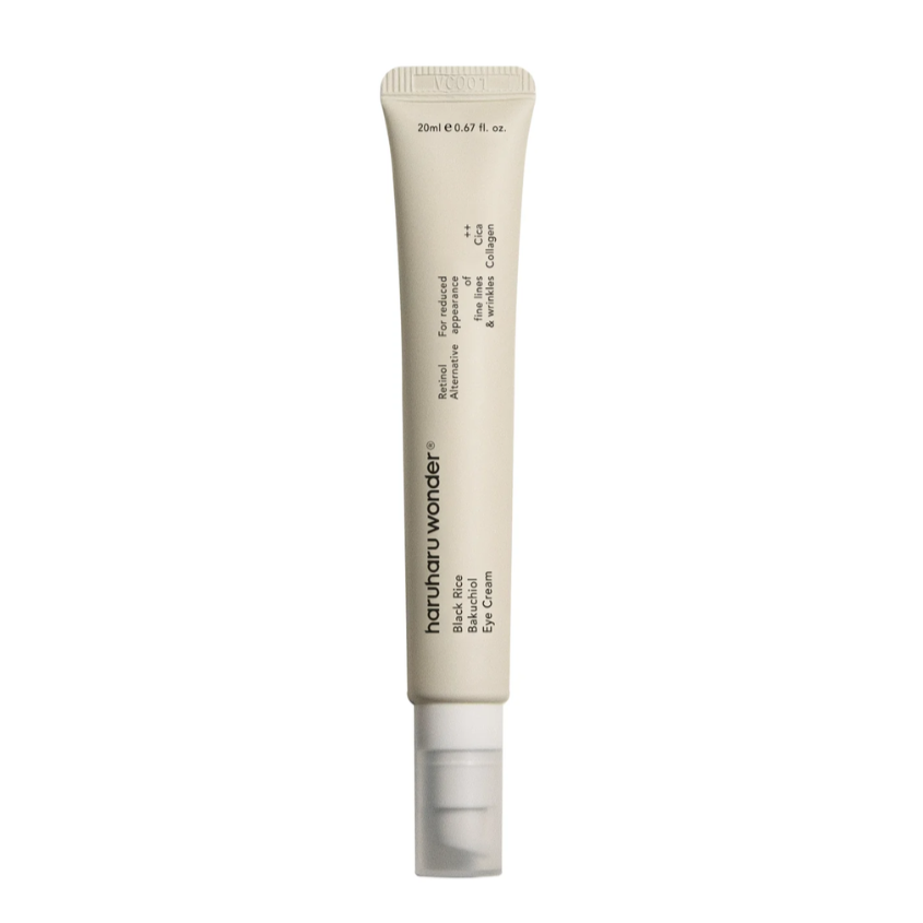 Haruharu Wonder eye cream tube with white background
