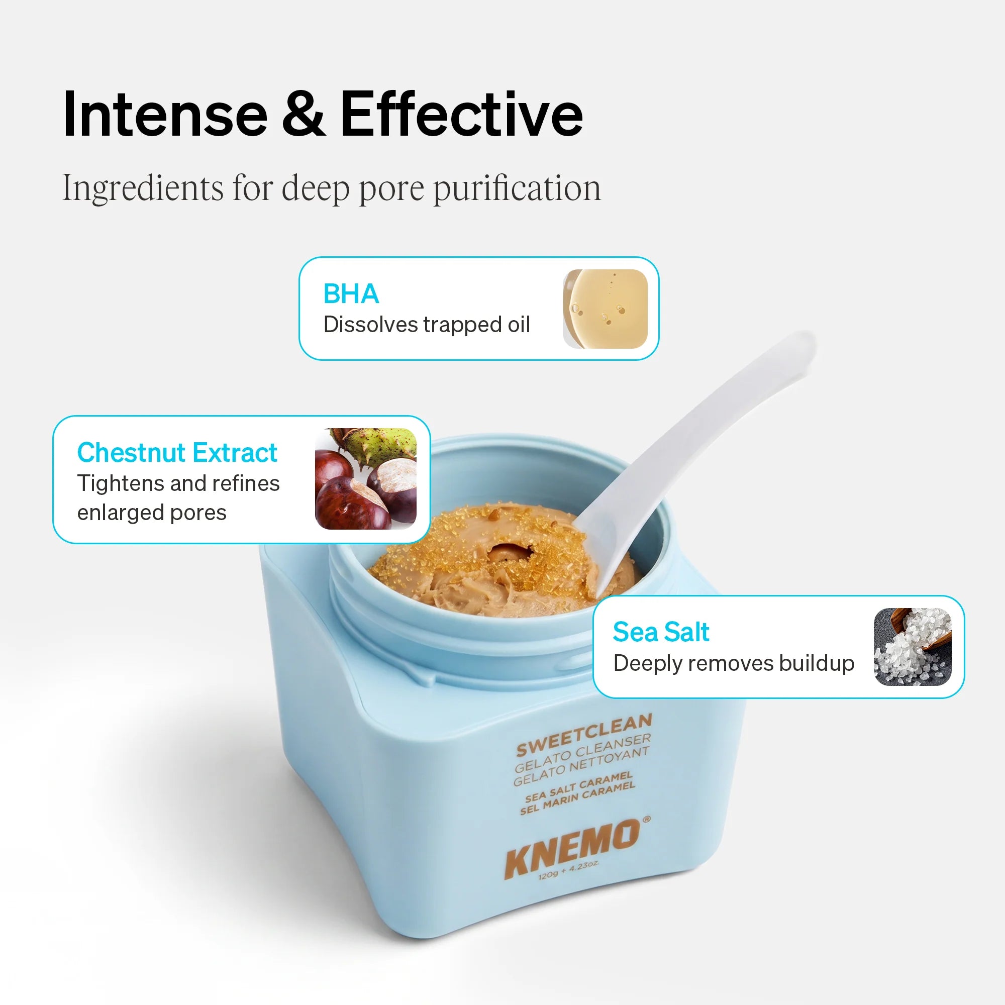 SweetClean Gelato Cleanser: Sea Salt Caramel