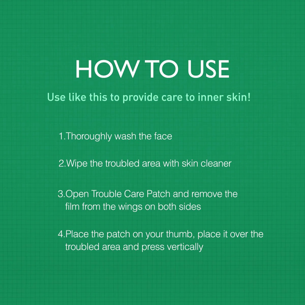 Trouble Care Microcone Patch